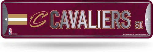 Vista 32 de Rico Industries NBA Basketball Metal Street Sign