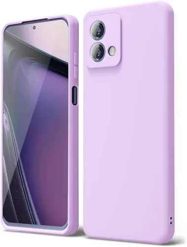 Vista 25 de oakxco para Motorola Moto G Stylus 5g 2021 Funda de teléfono de silicona líquida, delgada y suave, de goma de caucho, TPU, cubierta simple y lisa