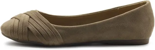 Vista 3 de Ollio - Zapatos planos estilo bailarina para mujer
