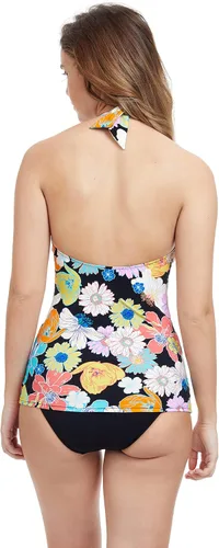 Vista 4 de Profile by Gottex Tankini estándar Rising Sun Halter para mujer
