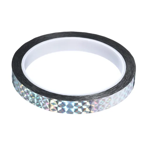 Vista 37 de YOKIVE Cinta de prisma, cintas decorativas holográficas reflectantes autoadhesivas, ideal para proyectos de manualidades, arte de bricolaje, hogar