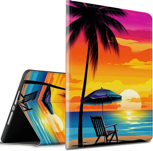 Vista 8 de Funda para tablet Kinlde Fire HD 10 (11ª generación 2021) Fire HD 10 Plus 2021, delgada, de piel sintética, con función atril, función atril