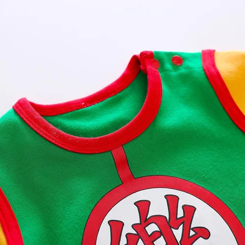 Vista 3 de RELABTABY Mameluco de anime de algodón de manga larga para bebés y niñas recién nacidas disfraz de cosplay para bebés y niñas
