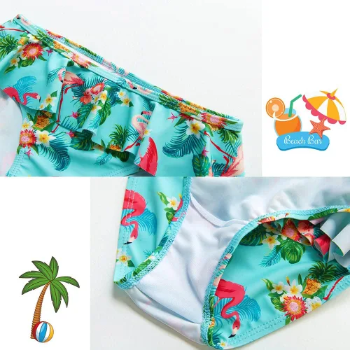 Vista 7 de Trajes de baño de una pieza para niñas, traje de baño para playa y piscina