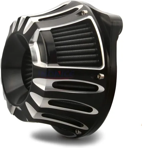 Vista 2 de INDNICE Filtro de aire limpiador CNC Crafts filtro de admisión para Harley Dyna Super Glide Custom FXDC/I?005-2014