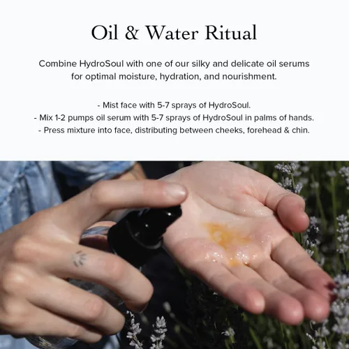 Vista 8 de evanhealy Rose Geranium HydroSoul Hidrosol destilado de cobre Tónico facial orgánico suave y astringente Tónico facial equilibrante