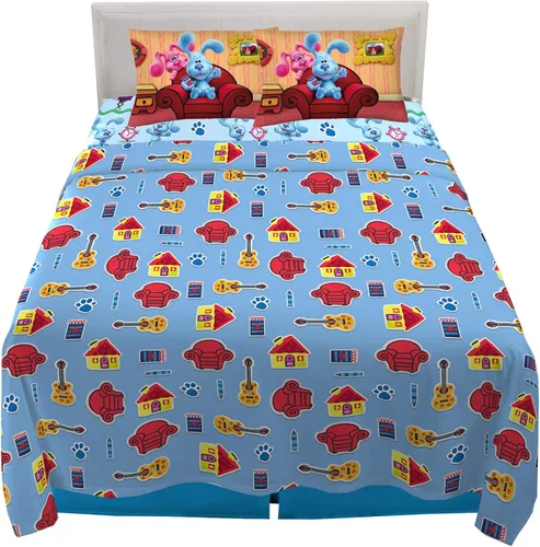 Vista 10 de Franco - Juego de sábanas de microfibra súper suave para niños, tamaño matrimonial, Baby Shark