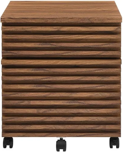 Vista 4 de Modway EEI-5704-WAL Archivador de madera, nogal