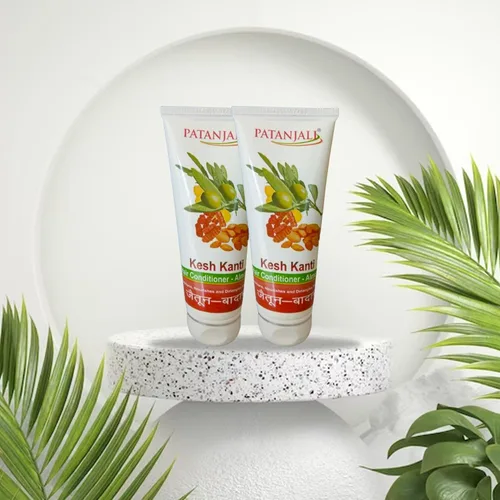 Vista 5 de PATANJALI Kesh Kanti - Acondicionador para el cabello, almendra, 3.53 oz