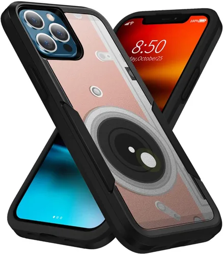 Vista 11 de CasesOnDeck - Funda de agarre compatible con Apple iPhone 13 Pro Max (2021) y iPhone 13 Pro Max [Grip Tactical] Funda delgada y resistente