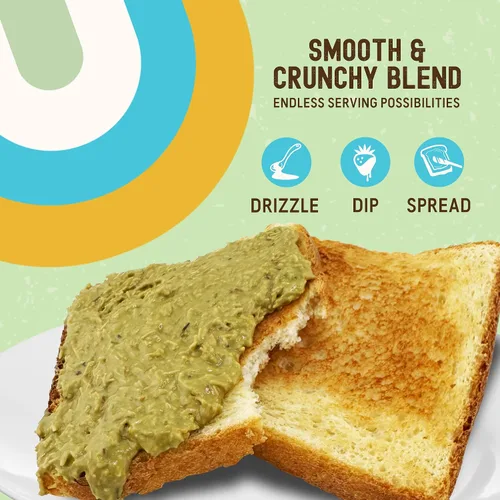 Vista 5 de Moosh Relleno de barra de chocolate Dubai: pistacho viral y Kataifi para postres, tostadas y dulces (6 onzas)