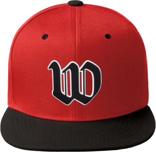 Vista 953 de Daxton Gorra clásica con visera de billete plano con letras del alfabeto inglés antiguo de la A a la Z