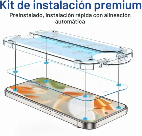 Vista 3 de amFilm OneTouch for Google Pixel 9 Pro/Pixel 9 [6.3''] Screen Protector