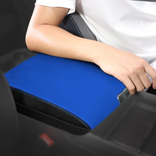 Vista 7 de Funda de repuesto para reposabrazos de consola central, adecuada para Dodge Ram 1500 2500 3500 2013-2018 con consola de asiento de salto, protector