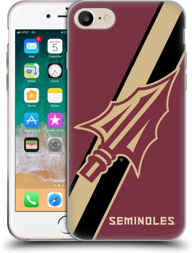 Vista 305 de Oficial Universidad Estatal de Florida FSU Soft Gel Case para iPhone de Apple 7 Plus/iPhone 8 Plus, Banner