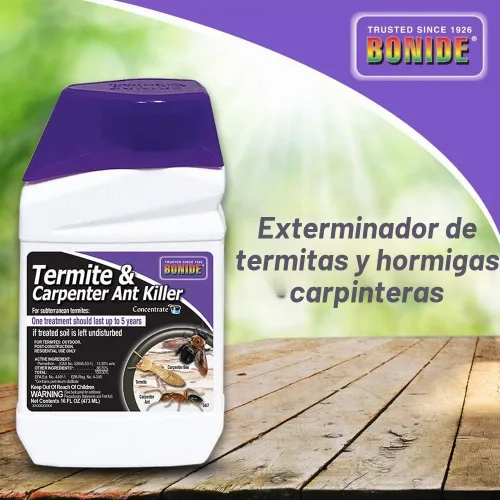 Vista 2 de Bonide Chemical Co 567 Concentrado, Bonide Termitas & Carpenter Ant Killer, 16 onzas