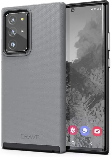 Vista 9 de Crave para Galaxy Note 20 Ultra Funda, Funda de Protección a Prueba de Golpes de Doble Capa para Galaxy Note 20 Ultra (17,5 cm) - Berry