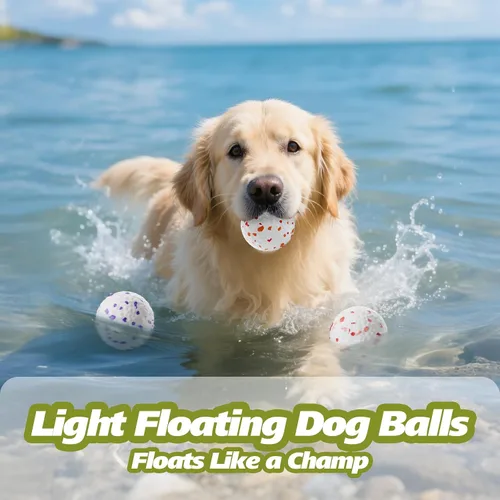Vista 6 de FOXMM E-TPU - Pelotas de tenis interactivas alternativas para masticadores agresivos, juguetes masticables indestructibles para la dentición