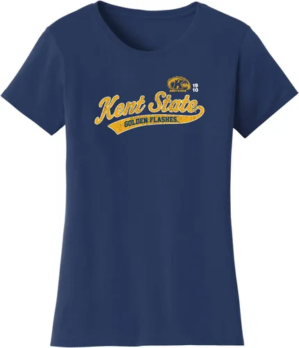 Vista 6 de Camiseta para mujer de la Universidad Estatal de Kent con licencia