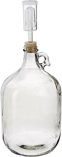 Vista 4 de Kit completo de 30 piezas de vino de fruta de 1 galón, solo se requieren frutas y botellas