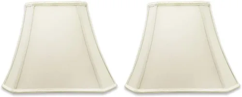 Vista 13 de Royal Designs - Pantalla rectangular con esquinas cortadas, diseño de campana, oro antiguo, (4.5 x 5.5) x 7.5 x 10 x 8 pulgadas