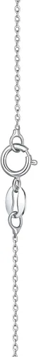Vista 4 de PORI JEWELERS Collar con colgante de halo de diamantes de imitación redondos brillantes de plata de ley 925, circonita cúbica AAA, disponible