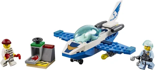 Vista 2 de LEGO City Sky Police Jet Patrol 60206 Kit de construcción (54 piezas)