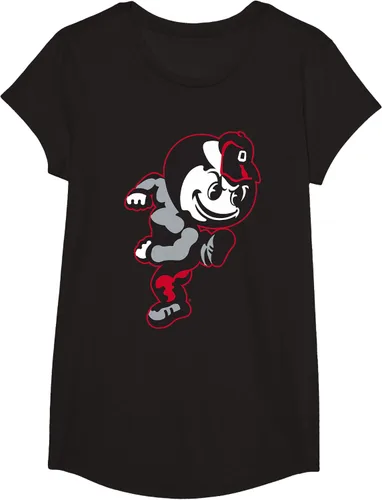 Vista 3 de Ohio State Buckeyes Vintage Brutus Camiseta con licencia