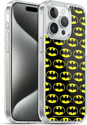 Vista 453 de Head Case Designs Funda de gel con licencia oficial de Batman DC Comics Bat Signal Logos [protección de grado militar] compatible con Apple iPhone 7