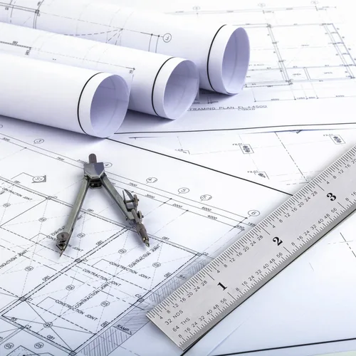 Vista 7 de eBoot Paquete de 2 reglas de acero inoxidable para ingeniero, regla métrica con marcas de 1/8, 1/16, 1/32, 1/64 pulgadas para ingeniería, escuela