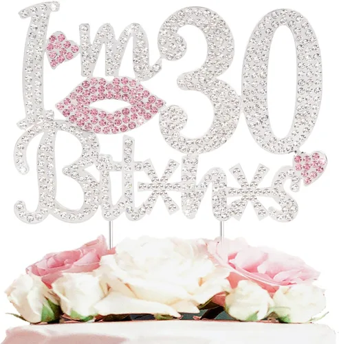Vista 28 de ¡Soy el topper de pastel de cumpleaños número 15 divertido en oro y rosa con strass - ¡Feliz cumpleaños número 15, saludos a los quince años!