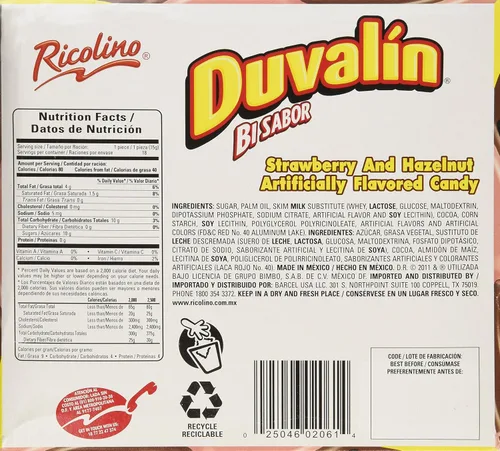 Vista 2 de Duvalin Caramelo de chocolate y fresa (9.52 oz)