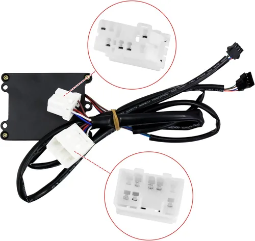 Vista 5 de Luces traseras de alforja para motocicleta, freno de funcionamiento, lámpara LED de señal de giro apta para Harley Touring Street Glide Road Glide