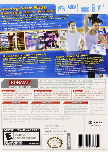 Vista 2 de Dance Dance Revolution WII