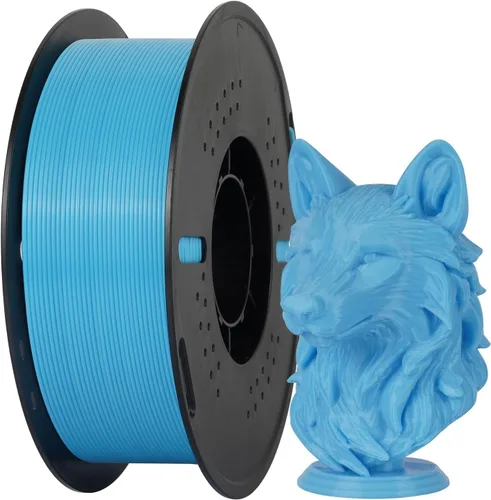 Vista 31 de Kingroon Filamento de impresora 3D PLA Plus (PLA+), 10 rollos, precisión dimensional +/- 0.001 in, carrete de 22 libras (22 libras), 0.069 in, negro
