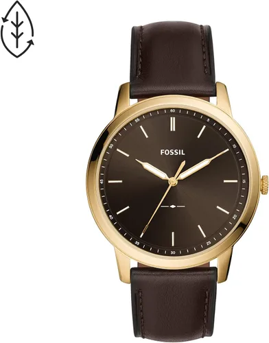 Vista 4 de Fossil - Reloj casual de cuarzo, minimalista, de acero inoxidable y delgado para hombre