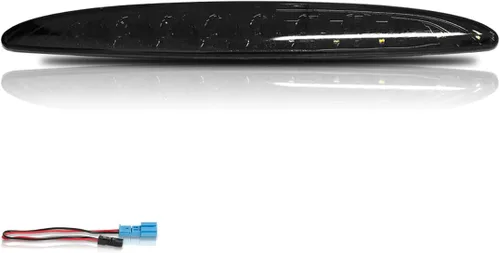 Vista 8 de ADIIL Lente transparente rojo brillante 8-LED 3rd freno stop luz trasera kit compatible con 2002 2003 2004 2005 2006 Mini Cooper OEM lámpara