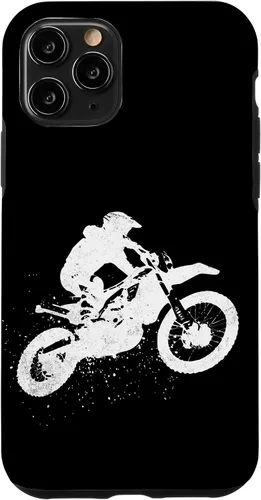 Vista 27 de iPhone 16 Dirt Bike Riding Motocross Racing Motorcycle Vintage Graphic Case