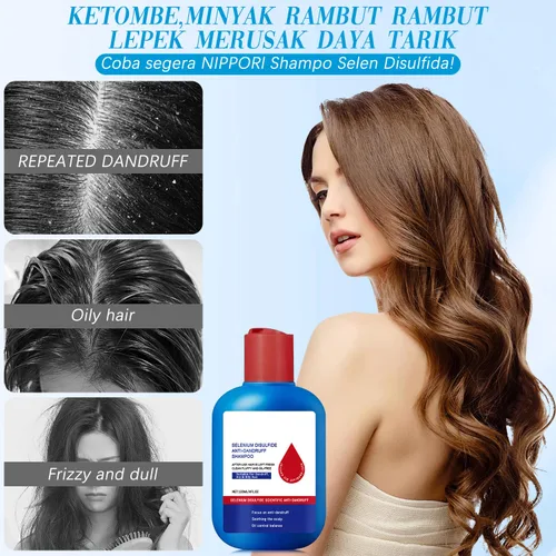 Vista 4 de Champú para el cabello con control de aceite limpiador para el cuero cabelludo, refrescante para el control de aceite, champú limpiador