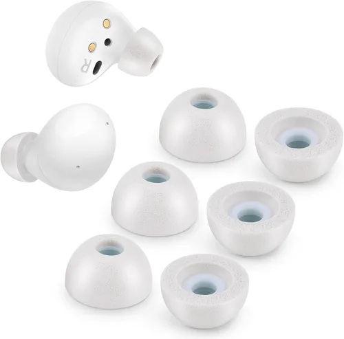 Vista 13 de Puntas de espuma viscoelástica para Samsung Galaxy Buds 2 / Plus/Beats Studio Buds, sin dolor de silicona en las orejas, almohadillas de repuesto