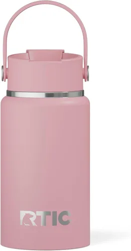 Vista 23 de RTIC - Botella de agua Outback de 32 oz (1 L), con revestimiento de cerámica, aislada, de acero inoxidable, doble pared con aislamiento al vacío