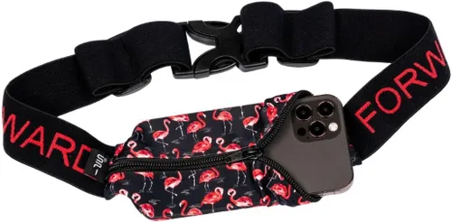 Vista 5 de SPIbelt Cinturón de bolsillo original para mujeres y hombres, soporte para teléfono para correr, riñonera para correr, soporte para teléfono