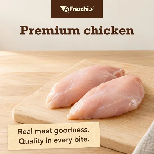 Vista 4 de A Freschi srl® - Golosinas de pollo para perros, filete de pollo totalmente