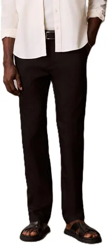 Vista 6 de Calvin Klein - Pantalones de hombre modernos de algodón elástico con resistencia a las arrugas aleación