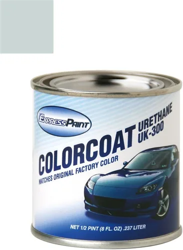 Vista 66 de Aerosol para pintura de retoque automotriz Dodge Stratus - Capa transparente metálica de acero plateado A4/DA4 - Paquete todo incluido