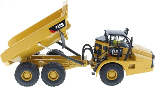 Vista 7 de DM DIECAST MASTERS Caterpillar 740B Camión articulado (cuerpo de volquete) Vehículo de la serie High Line