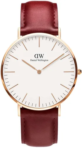 Vista 5 de Daniel Wellington Edición Limitada Clásico Suffolk40mm Mens Reloj Rose Gold dw00100120
