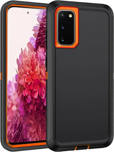 Vista 12 de Funda para Galaxy S20 Plus 5G, a prueba de golpes, a prueba de caídas, a prueba de polvo, 3 capas, protección de cuerpo completo, resistente
