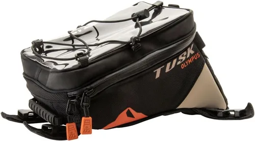 Vista 7 de Tusk Olympus - Bolsa para tanque (tamaño grande), color negro y marrón