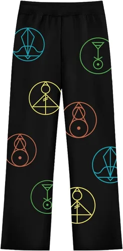 Vista 6 de Finbald Conjunto completo de camiseta con capucha y pantalones para adultos, diseño de The Owl House Cosplay Luz Noceda para mujeres y hombres